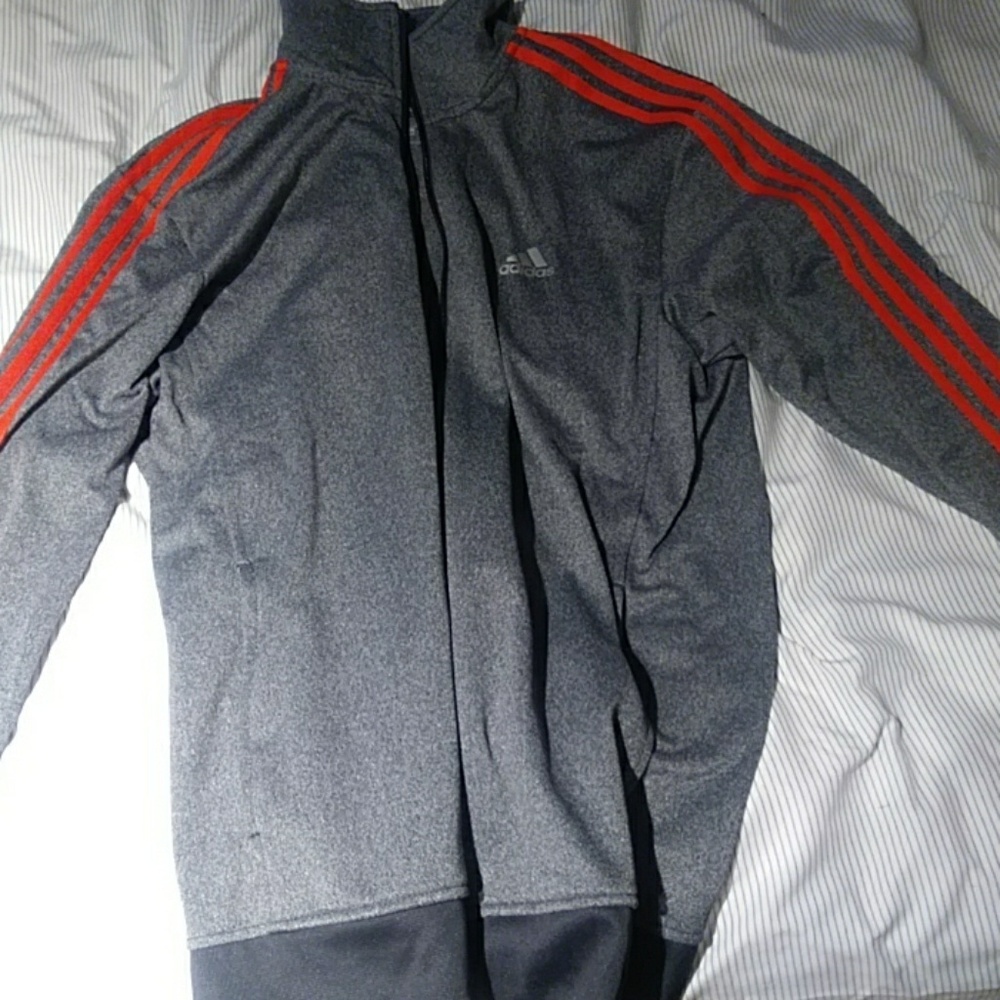 Zip up Adidas sweater